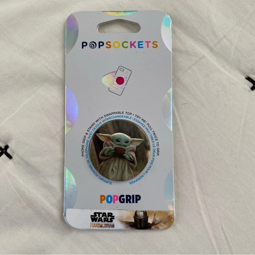 New PopSocket Disney PopGrip Baby Yoda Child Mandalorian Broth Cup
